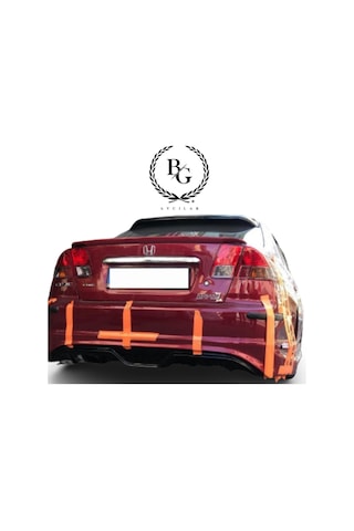 Honda Civic Vtec2 Makyajlı Custom Arka Ek (PLASTİK)