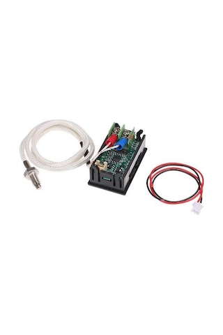 XH-B310 12V K tipi M6 Termokupl Dijital Termometre - Kırmızı