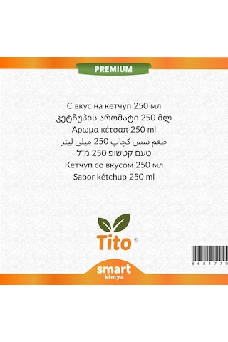 Premium Ketçap Aroması 250 Ml