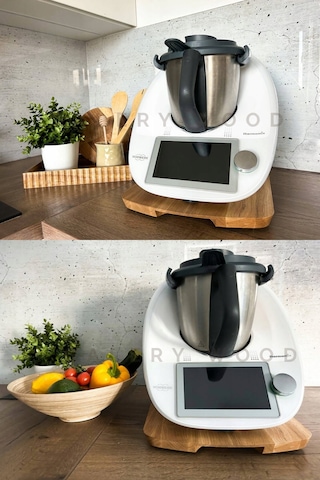 Thermomix Tm6 Ve Tm5 İçin Ahşap Kaydırıcı, Slider, Stand