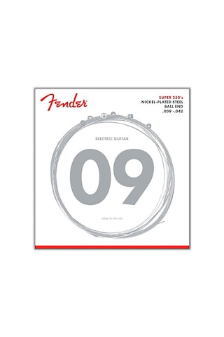 Fender 250L Super 250 Nickel Plated Steel Light Takım Tel Elektro