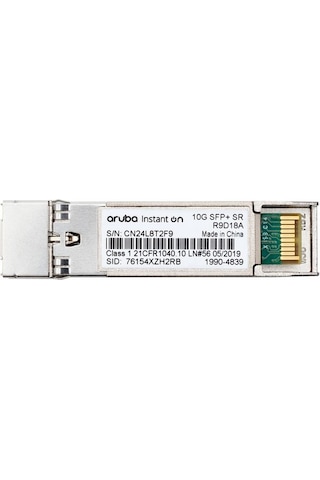 Aruba R9d18a Ion 10g Sfp+ Lc Sr 300m Mmf Xcvr