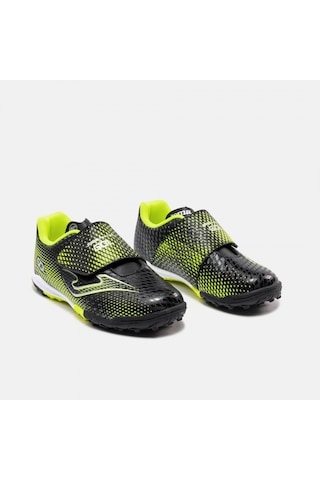 Joma Gol Jr 2601 Black Turf Çocuk Halı Saha Kramponu Siyah