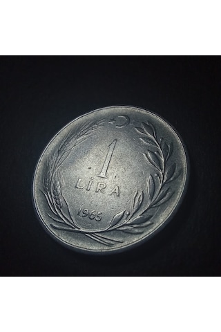 1965 Akmonital 1 Lira Çt+/ççt Eski Madeni Para - 399636660eec9f2c10