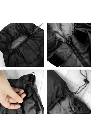 Kamp Uyku Tulumu Hafif Dört Mevsim Sıcak Tutan Uyku Tulumu Sırt Çok Renkli