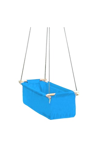 Indirimsmart Bundera Eko Üçlü Set Mavi Bebek Hamak Beşik Hoppala Zıpzıp Mavi