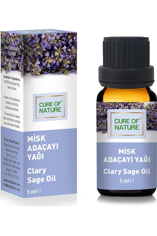 Cure Of Nature Misk Adaçayı Yağı 5 ML