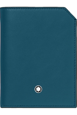 Mont Blanc Montblanc Meisterstück Selection Soft Mini 4cc Cüzdan 131246 Mavi