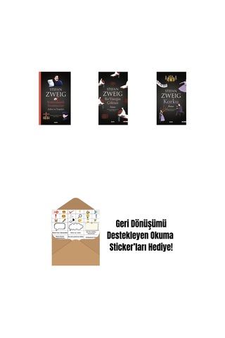 Rotterdamlı Erasmus Un Zaferi Ve Trajedisi + Bir Yüreğin Çöküşü + Korku + Okuma Sticker'ları