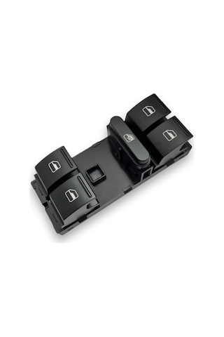Vass41 Sol Ön Kapı Cam Düğmesi Dörtlü 1k4959857b Vw Jetta Mk5 İle Uyumlu 2006-2011