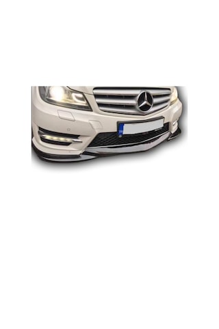 Mercedes W204 C180 Makyajlı Ön Tampon Eki (Plastik)