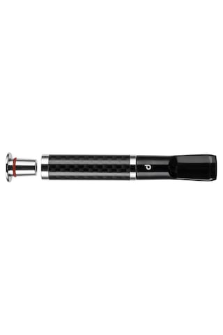 Denicotea 25003 Karbon Filtreli 6-9mm Lüks Slim Sigara Ağızlığı Karbon Siyah