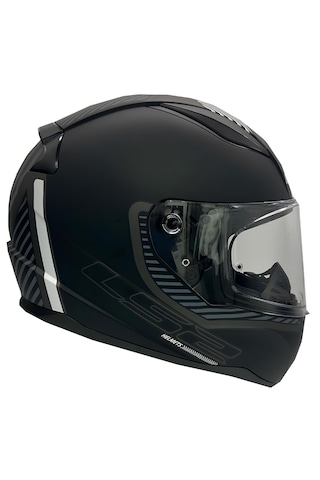 Ls2 Rapıd 2 Extra Full Face Motosiklet Kaskı Mat Siyah - Gri