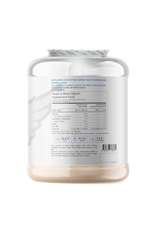 Supplementler Whey Protein 2000 Gr Tuzlu Karamel