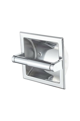 Skycity Gömülü Tuvalet Kağıdı Tutucu, 304 Çelik, Pas Ve Pas Koruma, Uzun Ömürlü, Kolay Kurulum, Mat Siyah, Boşluk Tasarrufu Gümüş