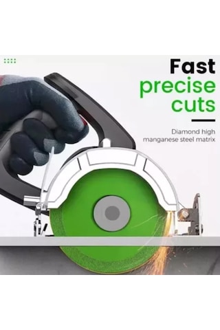 Tenfowee Diamantlı Cam Kesme Diskleri, Seramik Ve Porselen İçin, 6 Adet Paket, Açık Kenar, Hızlı Ve Hassas Kesim, Elektrikli Aletler İçin Uyumlu