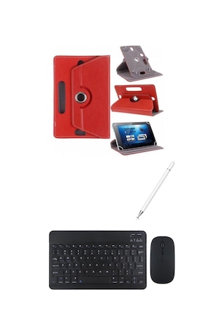 ÜCRETSİZ KARGO Samsung Galaxy Tab A11+ Plus X310 Uyumlu Kılıf Bluetooth Klavye Dokunmatik Kalem Kılıf (2) SÜPER 1.387,40 TL