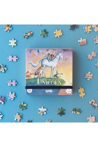 Londji My Unicorn Mini Puzzle Canlı Renkler