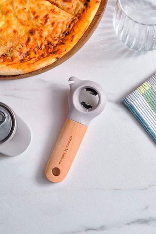 Karaca x Refika Gadgets Ahşap Saplı 3 In 1 Açacak