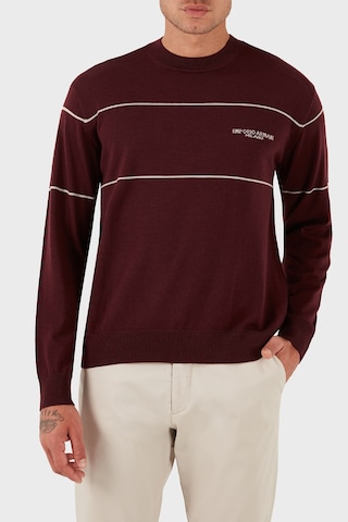 Emporio Armani Erkek Kazak Em002796 Af14199 M5065 Bordo Bordo