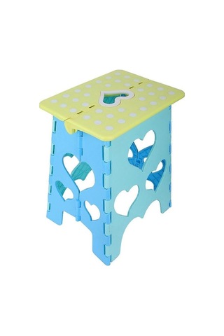 Bloomnest Kalın Aşk Noktası Katlanır Plastik Tabure, 30x23x39cm, Gelişmiş Masaj Taburesi, Yeniway Altın-siyah, Pratik Ve Kullanışlı Altın - Siyah