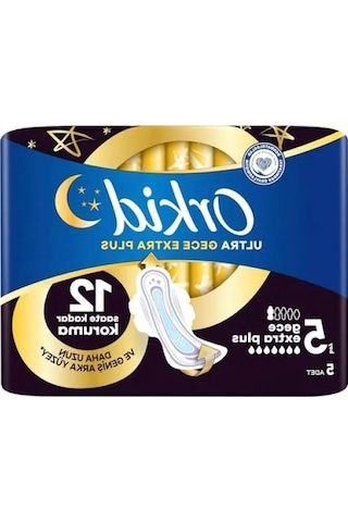 Ultra Gece Ekstra Plus Hijyenik Ped - 5 Adet