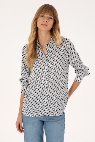 U.s. Polo Assn. Kadın Lacivert Gömlek Desenli 50316370-vr033 Lacivert