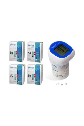 LifeChek Compact TD-4283 Kan Şekeri Ölçüm Cihazı + 200 Strip TD-4360