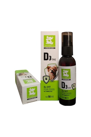 Nanbell D3 Köpek Vitamini 50 ML
