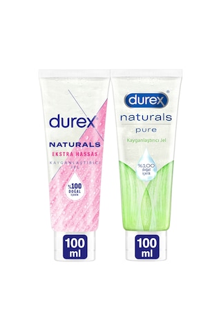 Durex Naturals Ektsra Hassas + Pure Kayganlaştırıcı Jel 100 ML