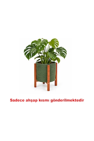 Saksı Standı Çiçeklik Ahşap Raf 2222 -