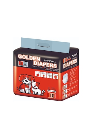 Golden Diapers Köpek Alt Bağlama Bezi Large
