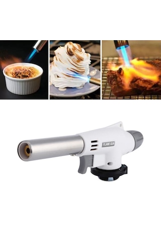 Buffer 1300 C Çok Amaçlı Gaz Torch Çakmak - Mutfak, Mangal, Lehimleme Pürmüz Alev Tabancası Diğer