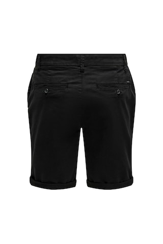 Only & Sons Onspeter Reg Twill 4481 Shorts Noos Erkek Şort-26442 - XS Siyah