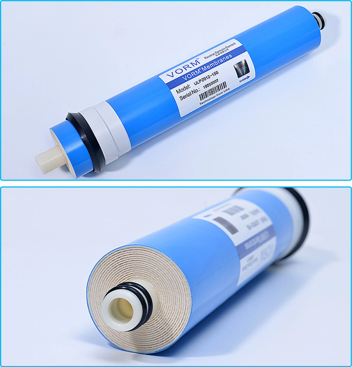 Dofolink Ev Ve Ticari Kullanim Icin Ters Ozmoz Membran Filtresi - 50/75 Gpd Kapasitesi, 0.0001 Mikron Hassasiyet, %95-%98 Tuz Reduksiyonu 1812 Tipi