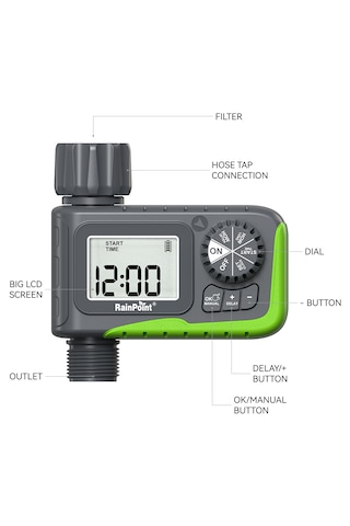 Rainpoint Itv105 1-çıkışlı Musluk Kontrol Cihazı
