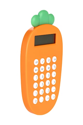 Hesap Makinesi - Havuç Figürlü Turuncu