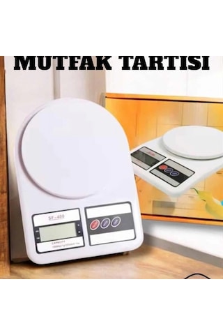 Dijital Mutfak Tartısı 10 Kg Kapasiteli Lcd Ekranlı Otomatik Kapanmalı Hassas Ölçüm