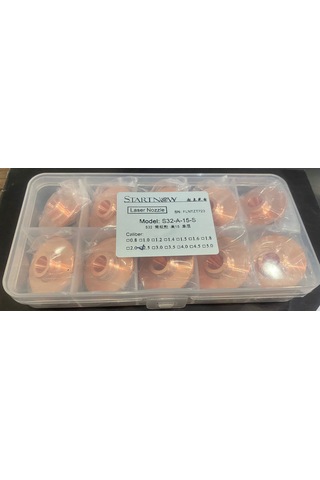 Lazer Kesim Nozulu 2,50mm Single D32mm 10 Lu