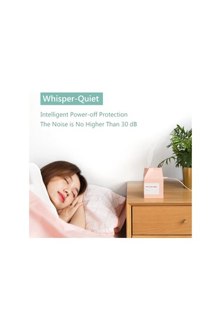 Vkemall Milk Box Şeklinde Ev/ofis Usb Nemlendirici - Ultrasonik Atomizasyon, 30db Sessiz Çalışma, İki Modlu, Kolay Su Ekleme