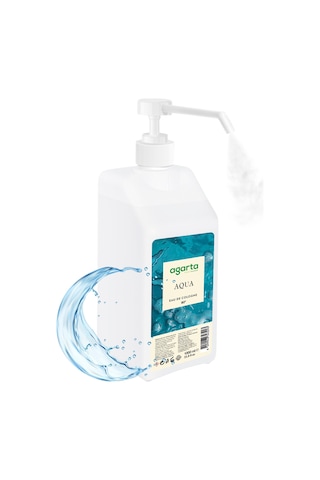 Agarta Püskürtme Valfli 80° Aqua Kolonya 1000 ML