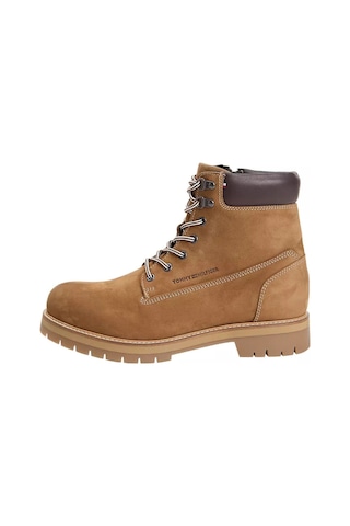 Tommy Hilfiger Erkek Bağcıklı Ve Fermuarlı Outdoor Bot - Taba Desert Khaki