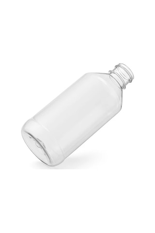 250 Ml Şeffaf Boş Pet Şişe Gülsuyu Vb Ürünler Için, Dayanıklı Ve Hafif Plastik Şişe Kapakları Pembe 250 Adet Şeffaf