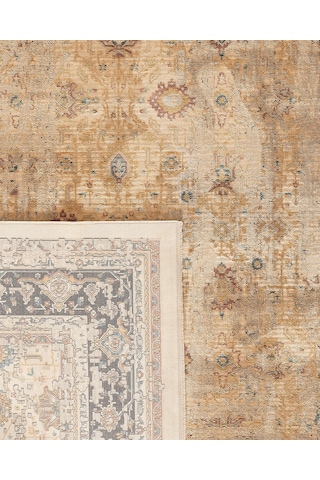 Madame Coco Chambery Halı - Bej - 200x300 Cm Ekru