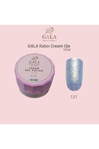 Gala Cream Kalıcı Oje 15 Ml No:131