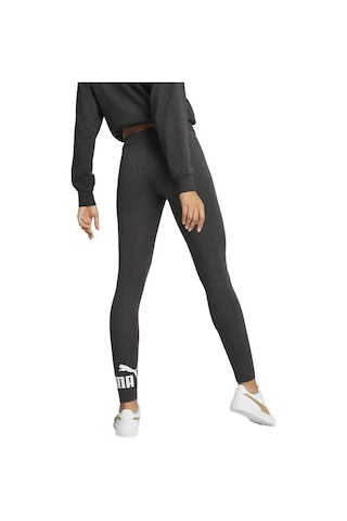 Puma Ess No. 1 Logo Leggings Gri Kadın Tayt 682426-07 Gri