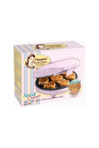 Bestron Mini Hayvan Motifli Waffle Makinesi