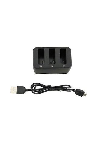 Djı Tello Drone İçin 3'ü 1 Arada Çoklu Pil Şarj Cihazı Hub'ı Akıllı Hızlı Şarj