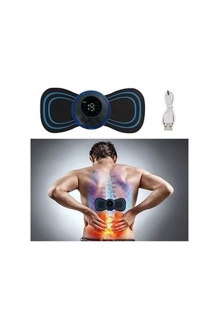 Bloomnest Ems Elektronik Darbeli Mini Kelebek Masaj Yastığı, Çok Renkli Duzyrn Çok Renkli