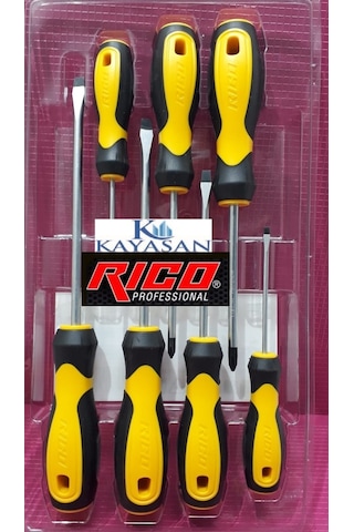 Tornavida Rico 7 Parça Klasik Tornavida Seti